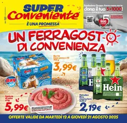 Anteprima dell'opuscolo Attuale volantino dal negozio SuperConveniente valido da 12/08/2025