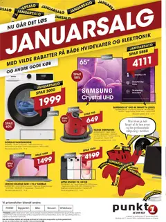 Eksempel på tilbudsavis Tilbudsavis fra butik Punkt1 gyldig fra 27/12/2025