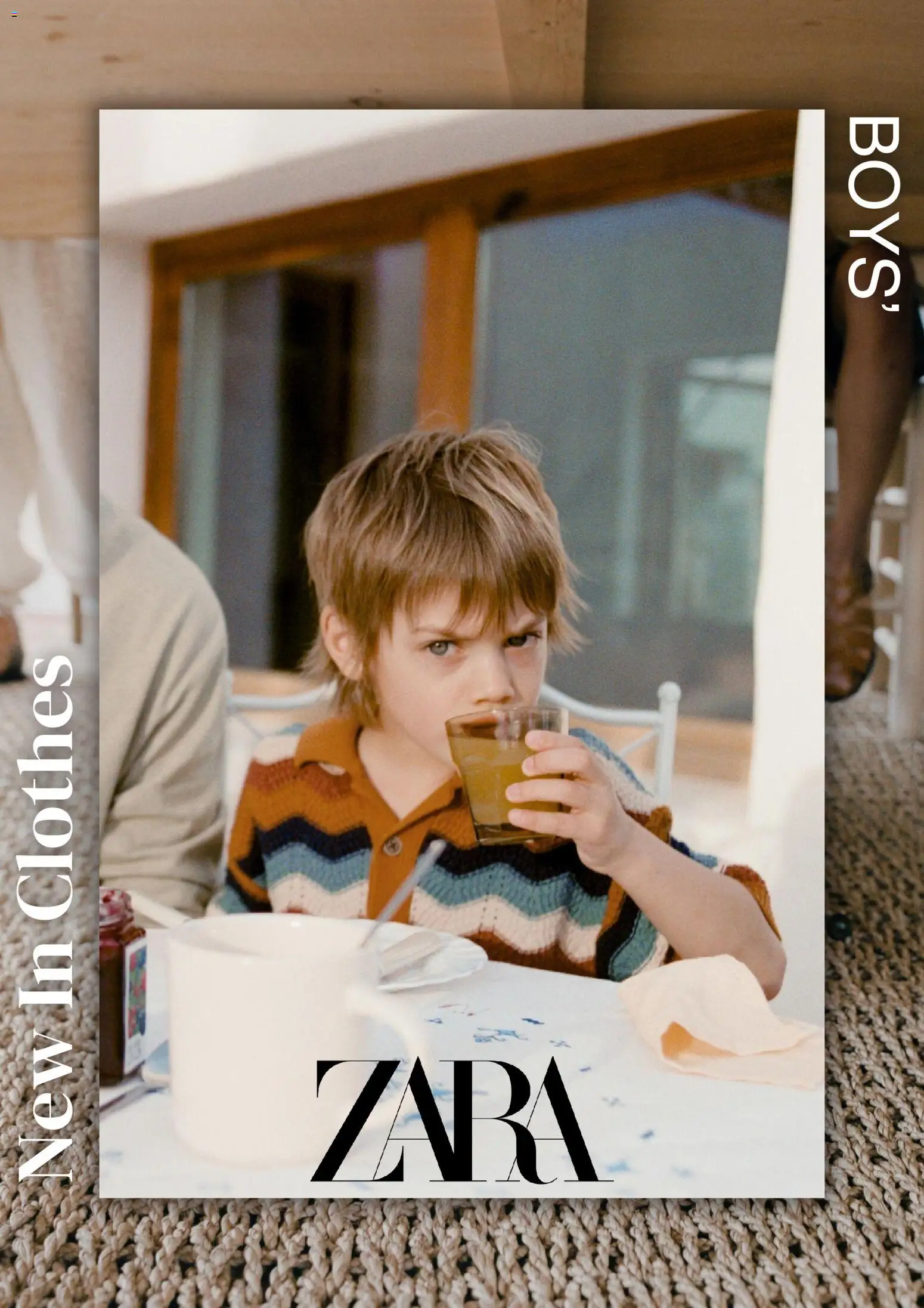 Preview of leaflet Zara - Kατάλογος 4/2026 Boys from shop Zara valid from 01/04/2026