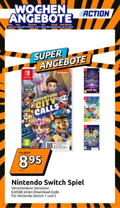 Vorschau von dem Prospekt des Geschäftes Action, gültig ab dem 26.11.2025