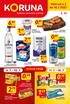 Náhľad Koruna letáku platného od 04.07.2025