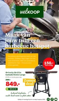 Voorbeeld van Folder van winkel Welkoop geldig vanaf 14-07-2025