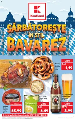 Previzualizarea de cataloage: Kaufland Tulcea valabil de la 17.09.2025