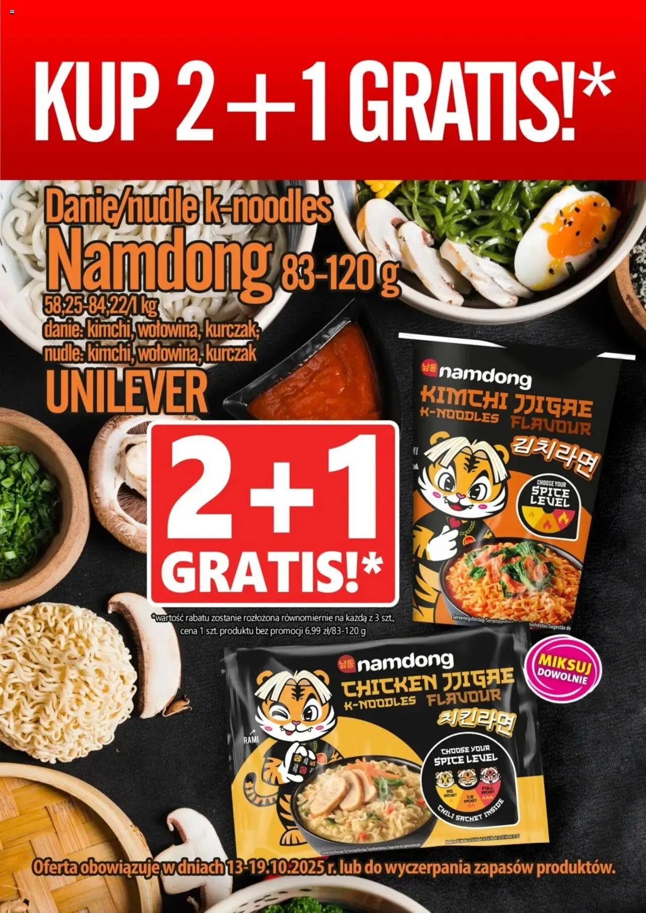 Prim Market Promocja - Danie/Nudle Namdong od 13.10.2025 - Nowa Gazetka - Numer strony 1