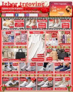 Pregled letka Izbor trgovine katalog trgovine Izbor trgovine vrijedi od 10.04.2026
