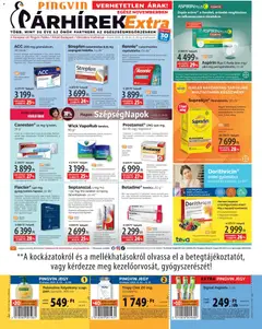 Pingvin Patika - Pingvin Árhírek Extra megtekintése, amely érvényes 2025.11.01.-től