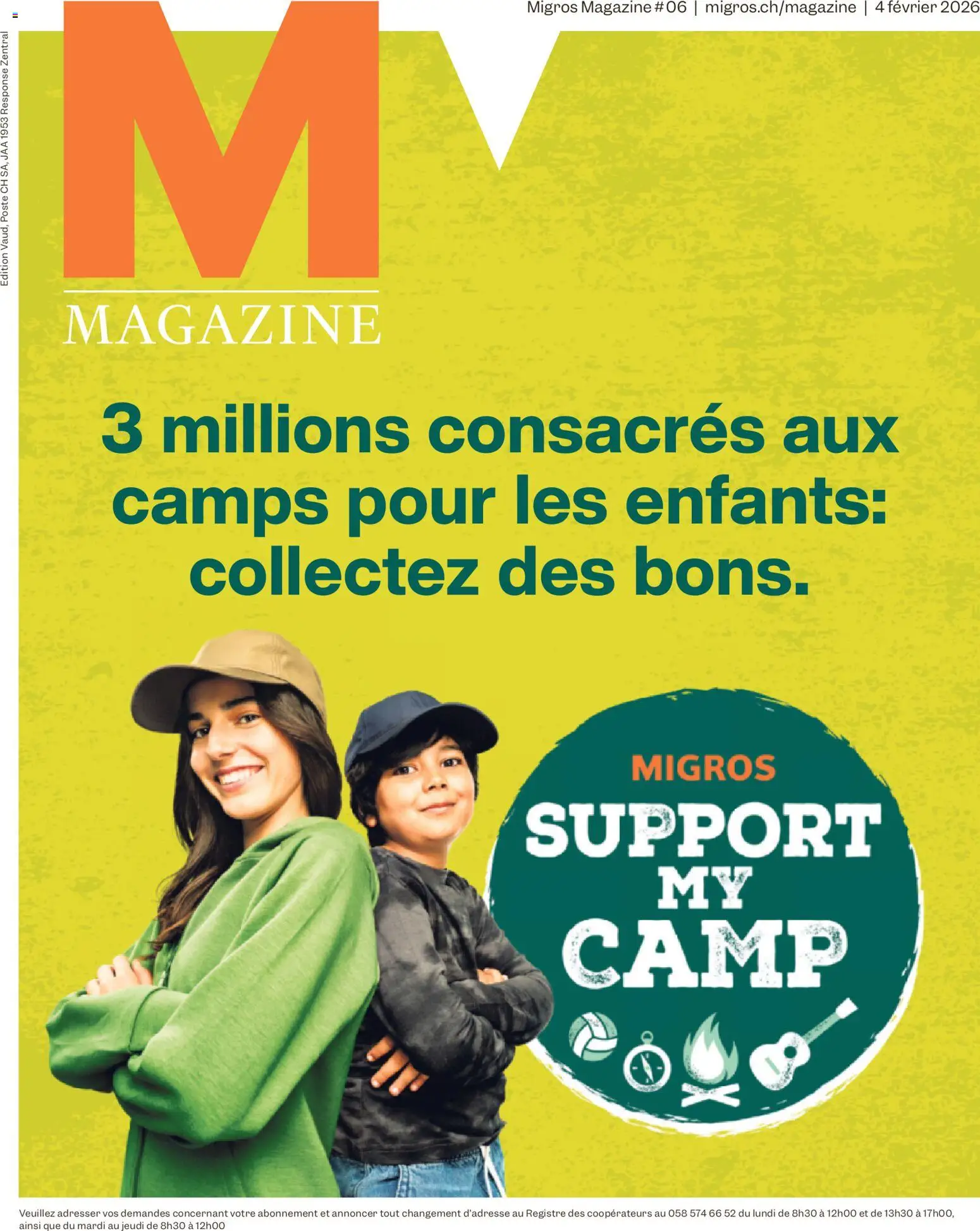 Vorschau des Merkblatts Magazin FR vom Shop Migros gültig von 04.02.2026 bis 