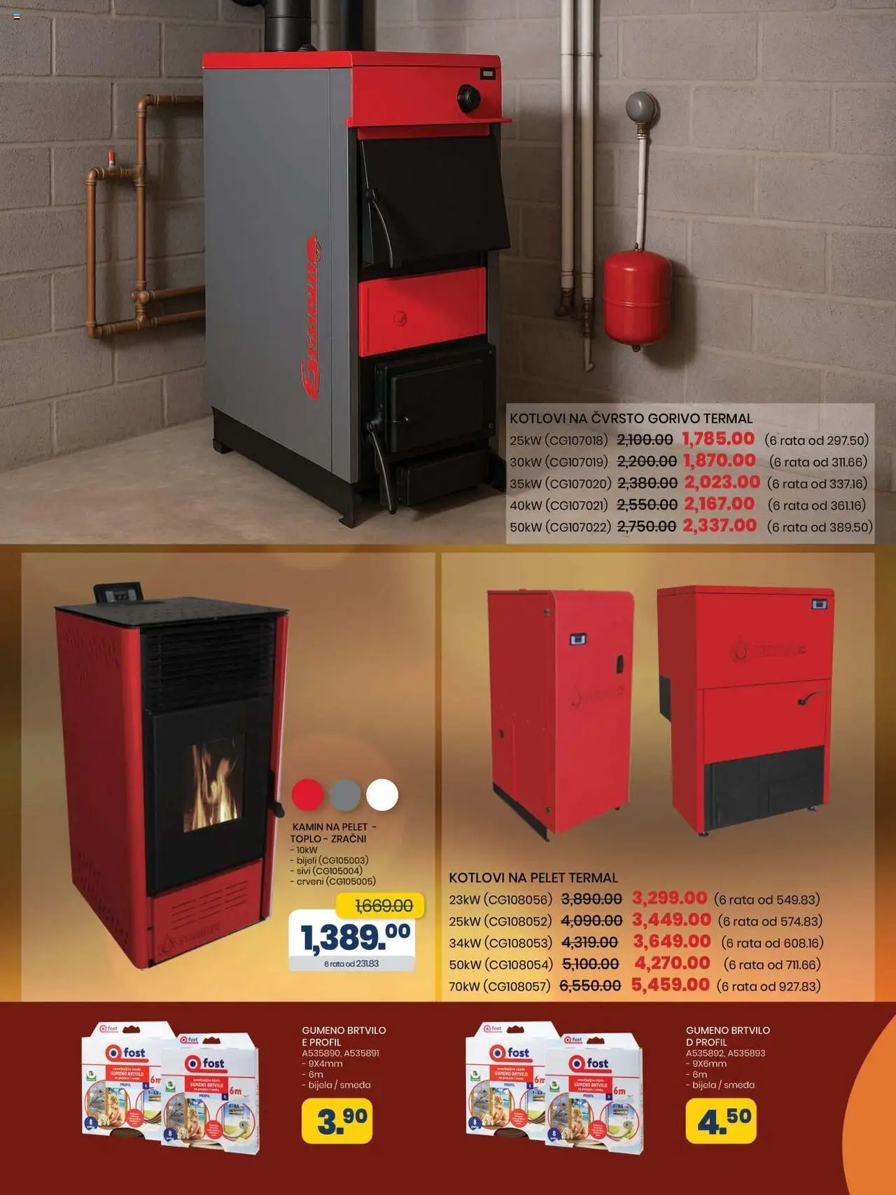 Pregled letka Katalog Sve za toplinu vašega doma trgovine FIS vrijedi od 2025.10.10