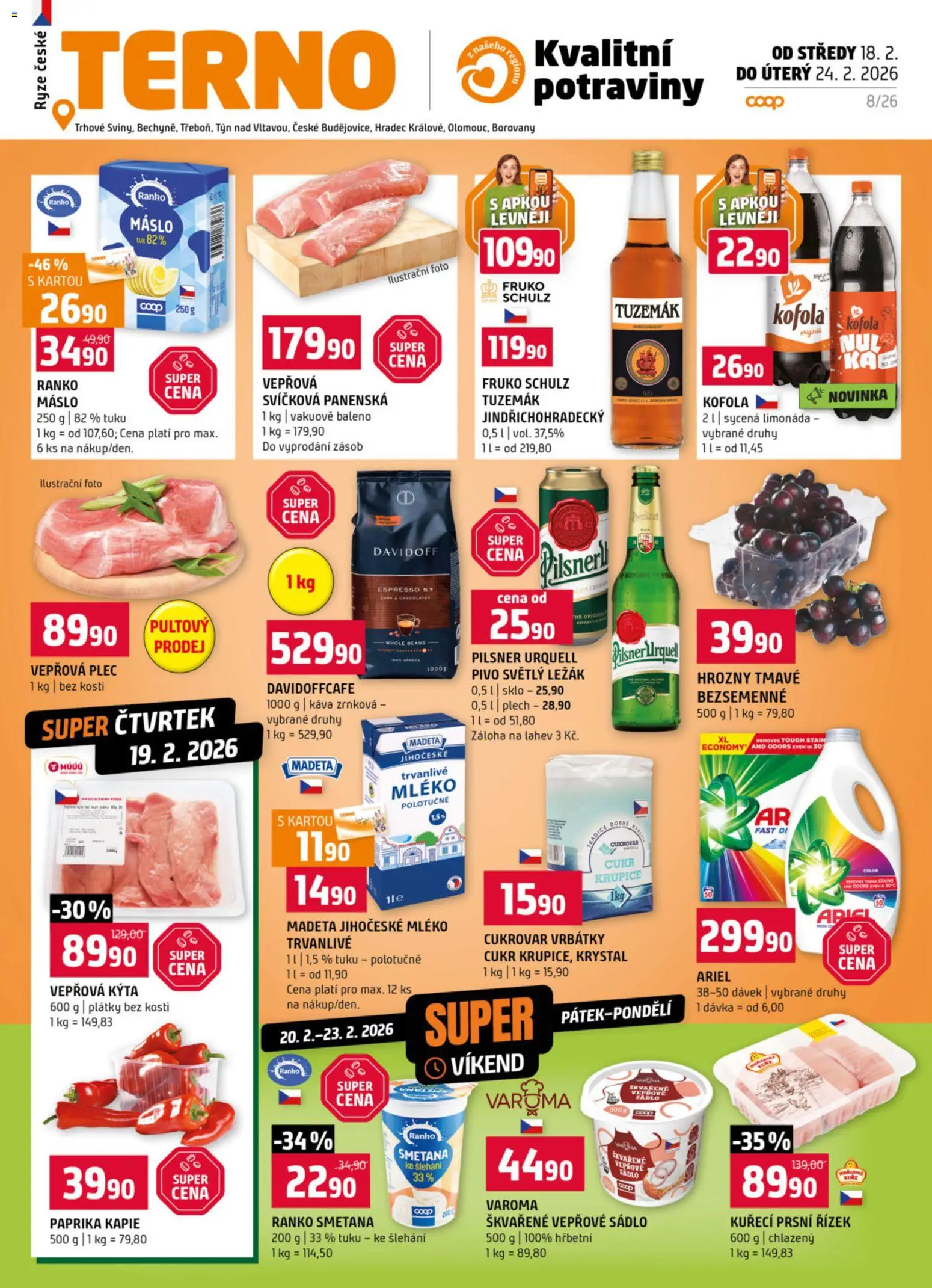 Náhled nabídky: Terno Leták platný od 18.02.2026