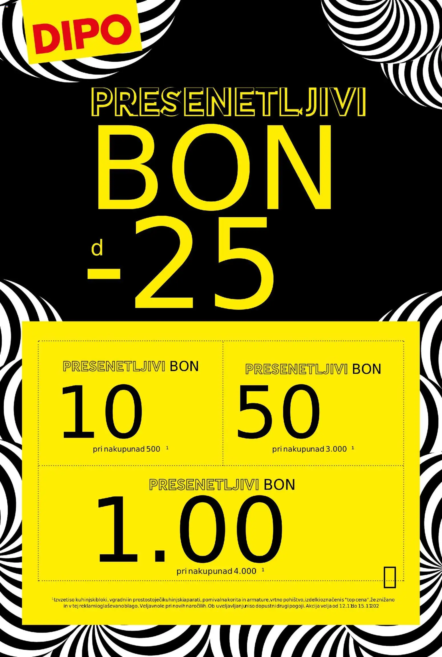 Predogled kataloga iz trgovine Dipo veljaven od 12.11.2025