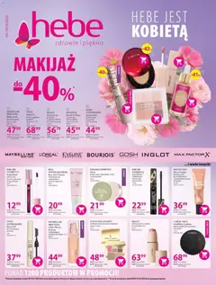 Pogląd gazetki "Hebe gazetka - Dzień Kobiet" ze sklepu Hebe ważnej od 04.03.2026