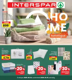Interspar - Home katalógus megtekintése, amely érvényes 2025.09.18.-től