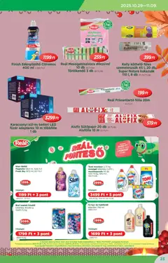 Reál - Akciós újság Reál megtekintése, amely érvényes 2025.10.29.-től | Oldal: 23