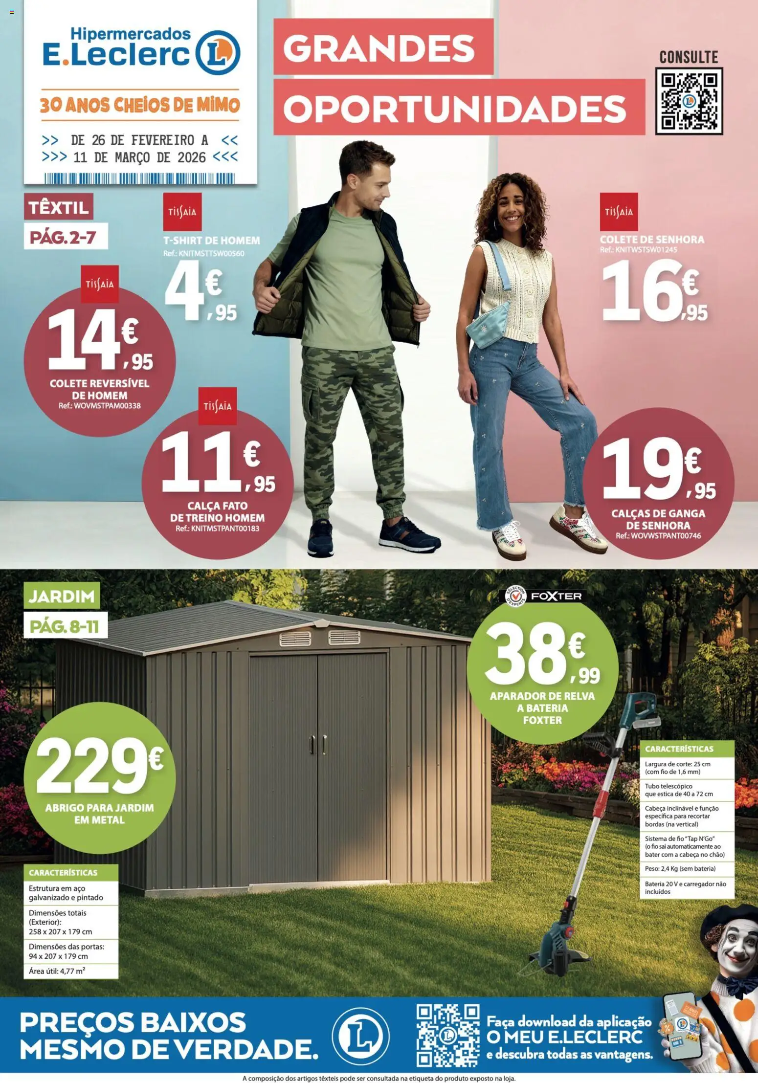 Pré-visualização do folheto da loja E.Leclerc válida a partir de 26/02/2026