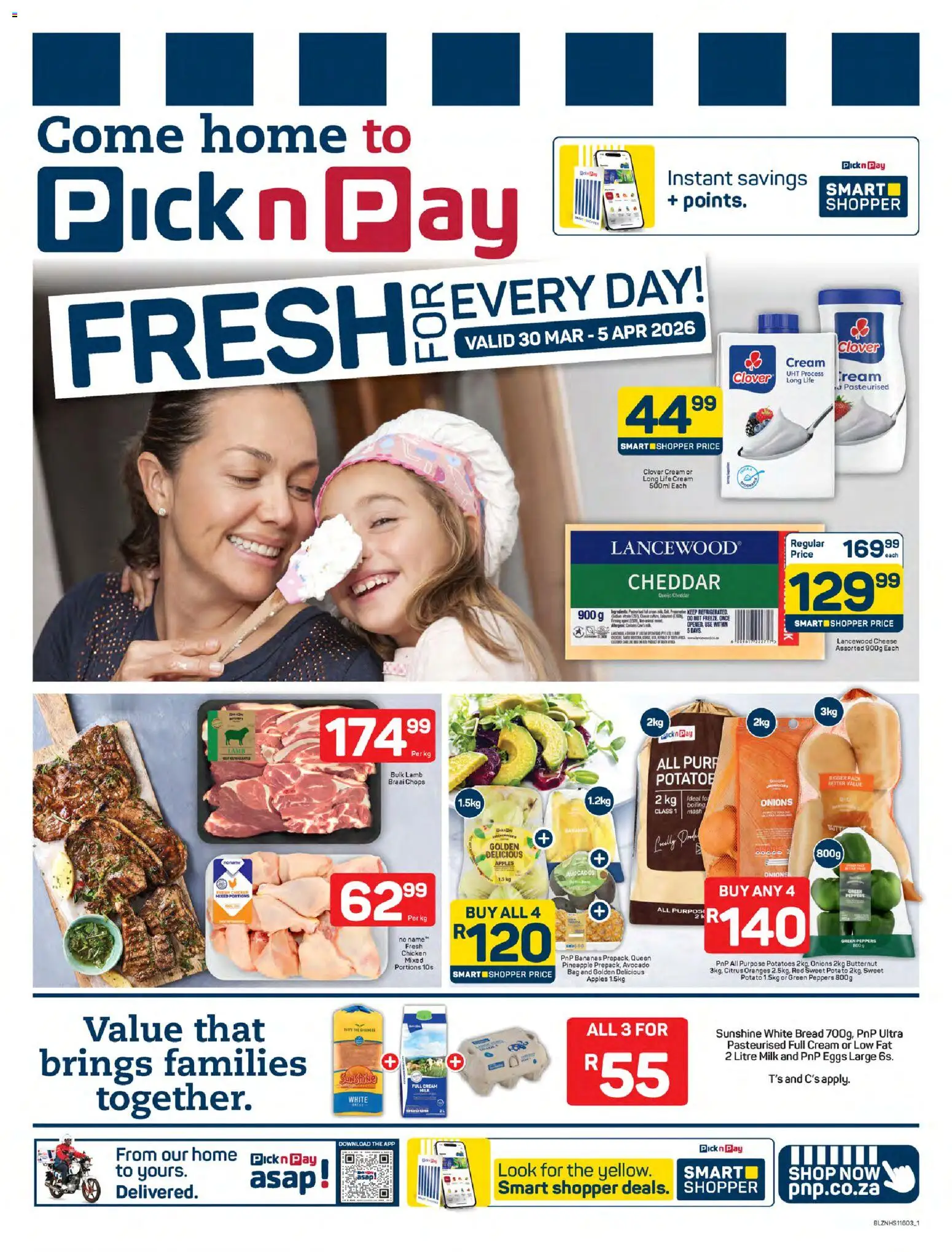 Preview of Pick n Pay flyer valid from 30/03/2026