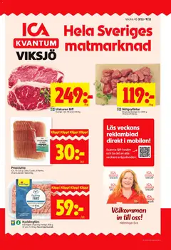 Förhandsgranska reklamblad Järfälla från butik ICA Kvantum gäller från 03/11/2025