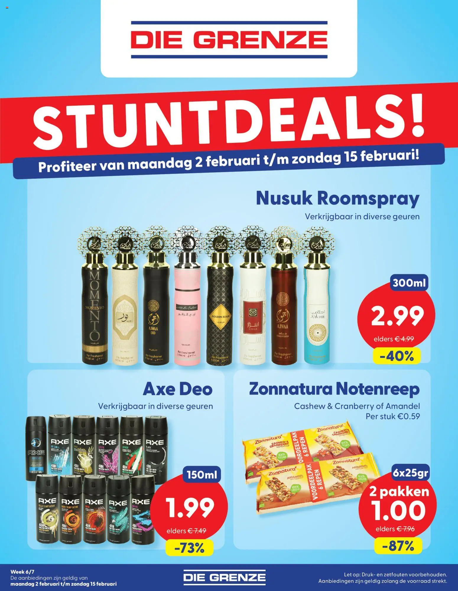 Voorbeeld van Folder week 06/07 van winkel Die Grenze geldig vanaf 02-02-2026