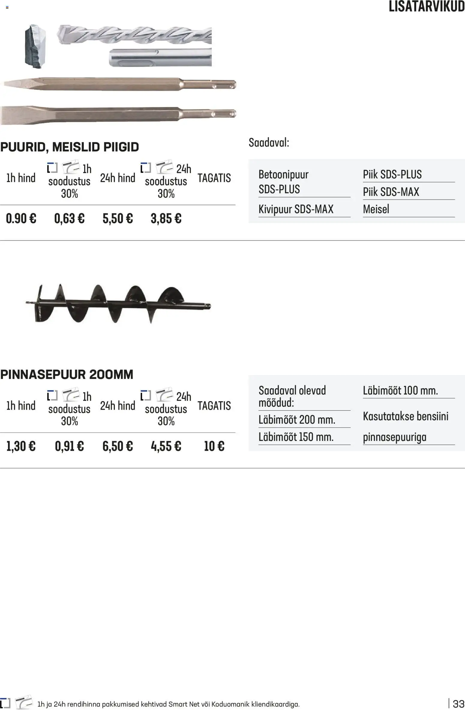 K-Rauta kliendilehe eelvaade alates 2025.12.01