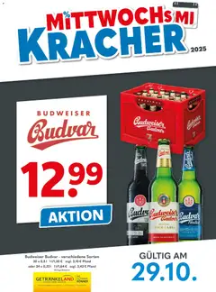 Vorschau von dem Prospekt des Geschäftes Getränkeland, gültig ab dem 29.10.2025