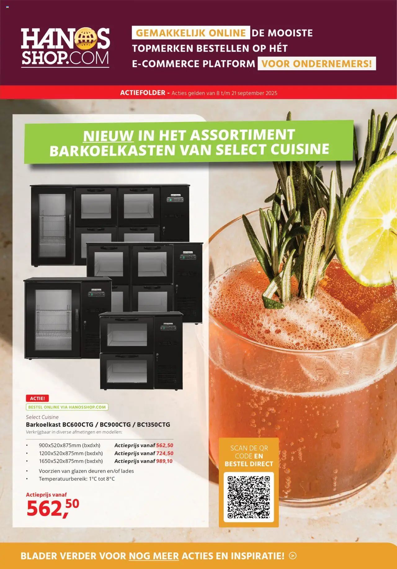 Hanos shop Online Folder geldig vanaf 08-09-2025 - Paginanummer 1 - Deuren