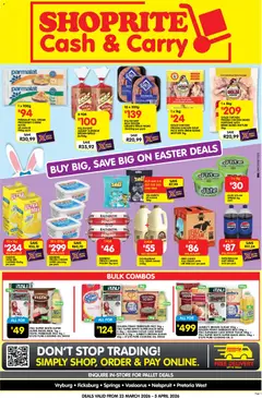 Preview of Shoprite flyer valid from 23/03/2026
