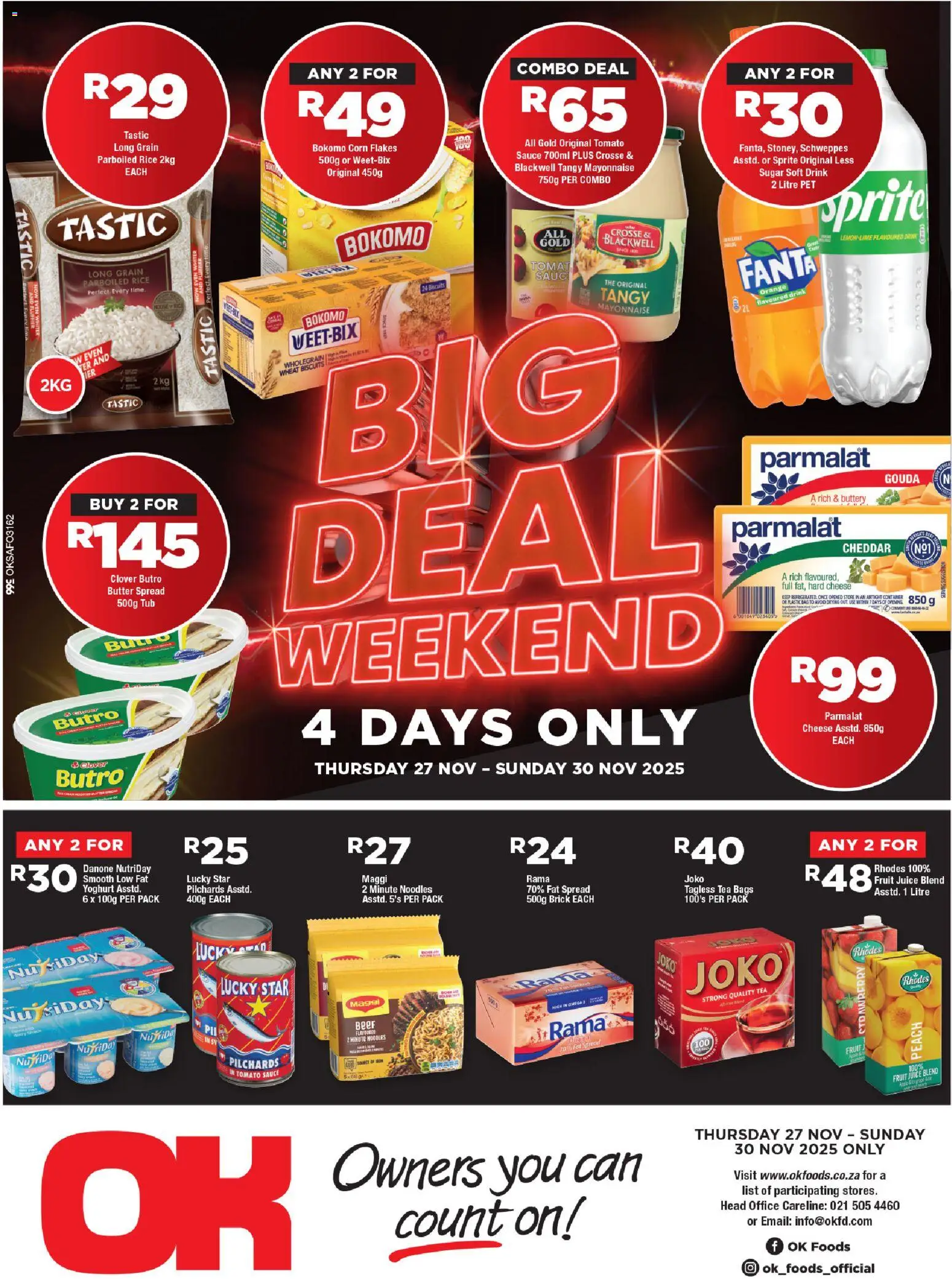 Preview of OK Foods flyer valid from 27/11/2025