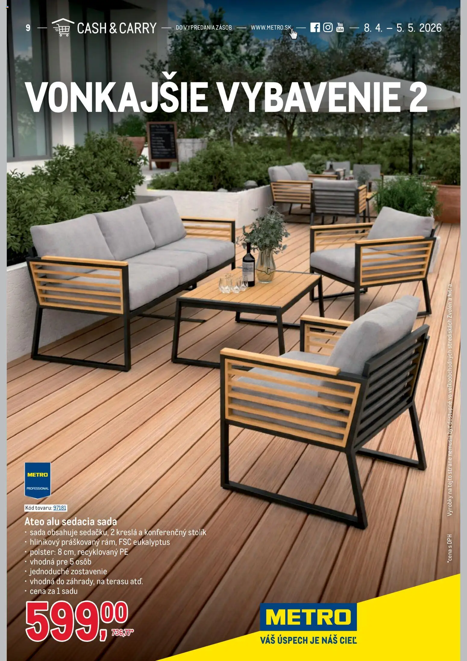 Náhľad Metro letáku platného od 08.04.2026