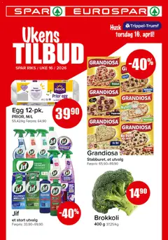 Forhåndsvis Spar kundeavis fra butikk Spar gyldig fra 13/04/2026