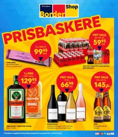 Eksempel på tilbudsavis Tilbudsavis fra butik Bordershop gyldig fra 01/10/2025