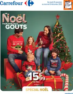 Prévisualisation de Un noël pour tous les goûts du magasin Carrefour formulaire valide 25/11/2025