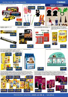 Kubas parduotuvės leidinio Leidinys galiojančio nuo 2025.12.09 peržiūra | puslapis: 21