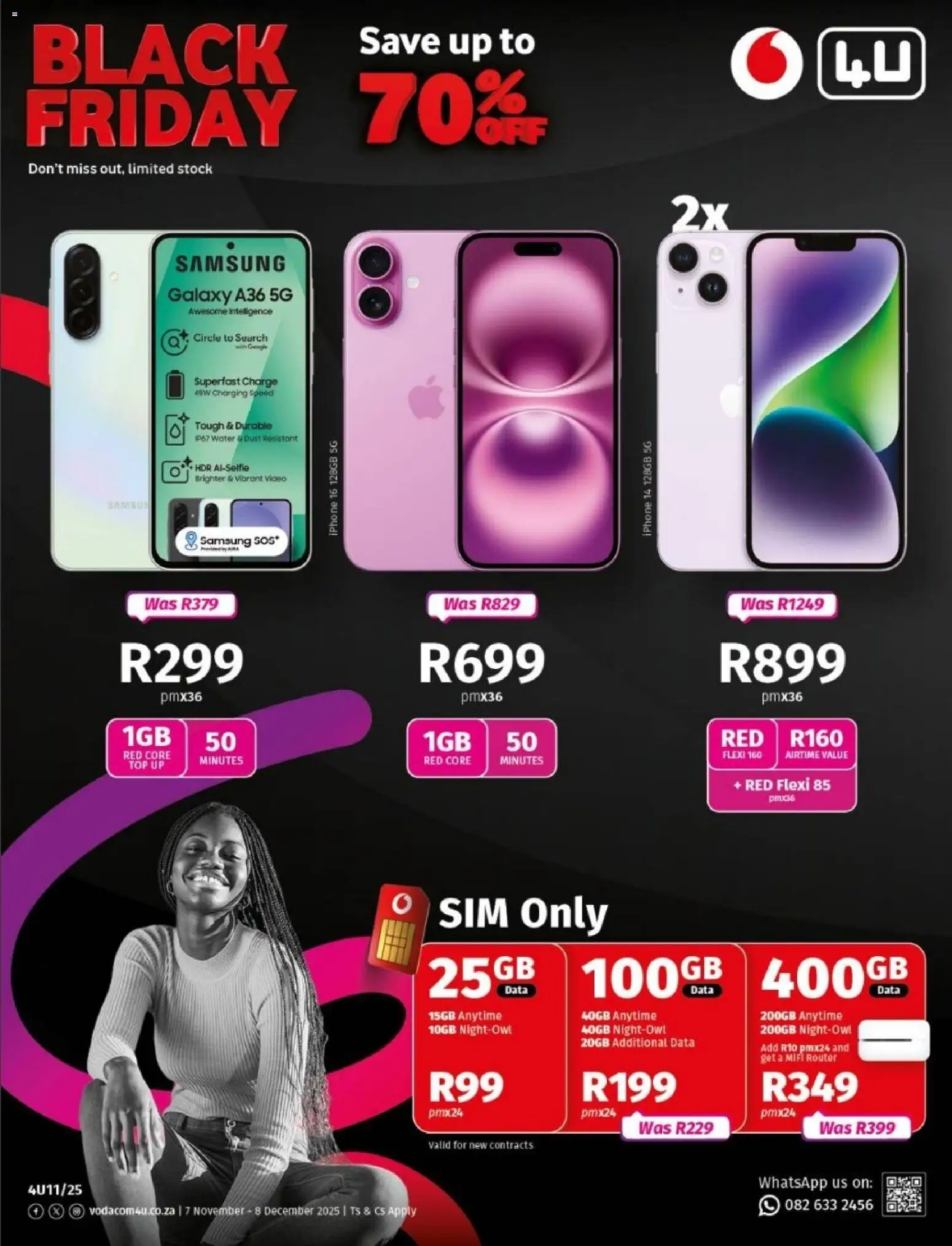 Preview of Vodacom flyer valid from 04/11/2025