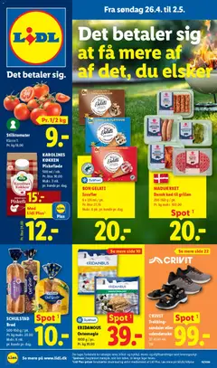 Eksempel på tilbudsavis Lidl - Tilbudsavis fra butik Lidl gyldig fra 26/04/2026