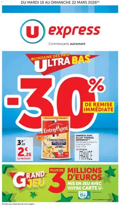 Prévisualisation de U Express catalogue du magasin U Express formulaire valide 10/03/2026