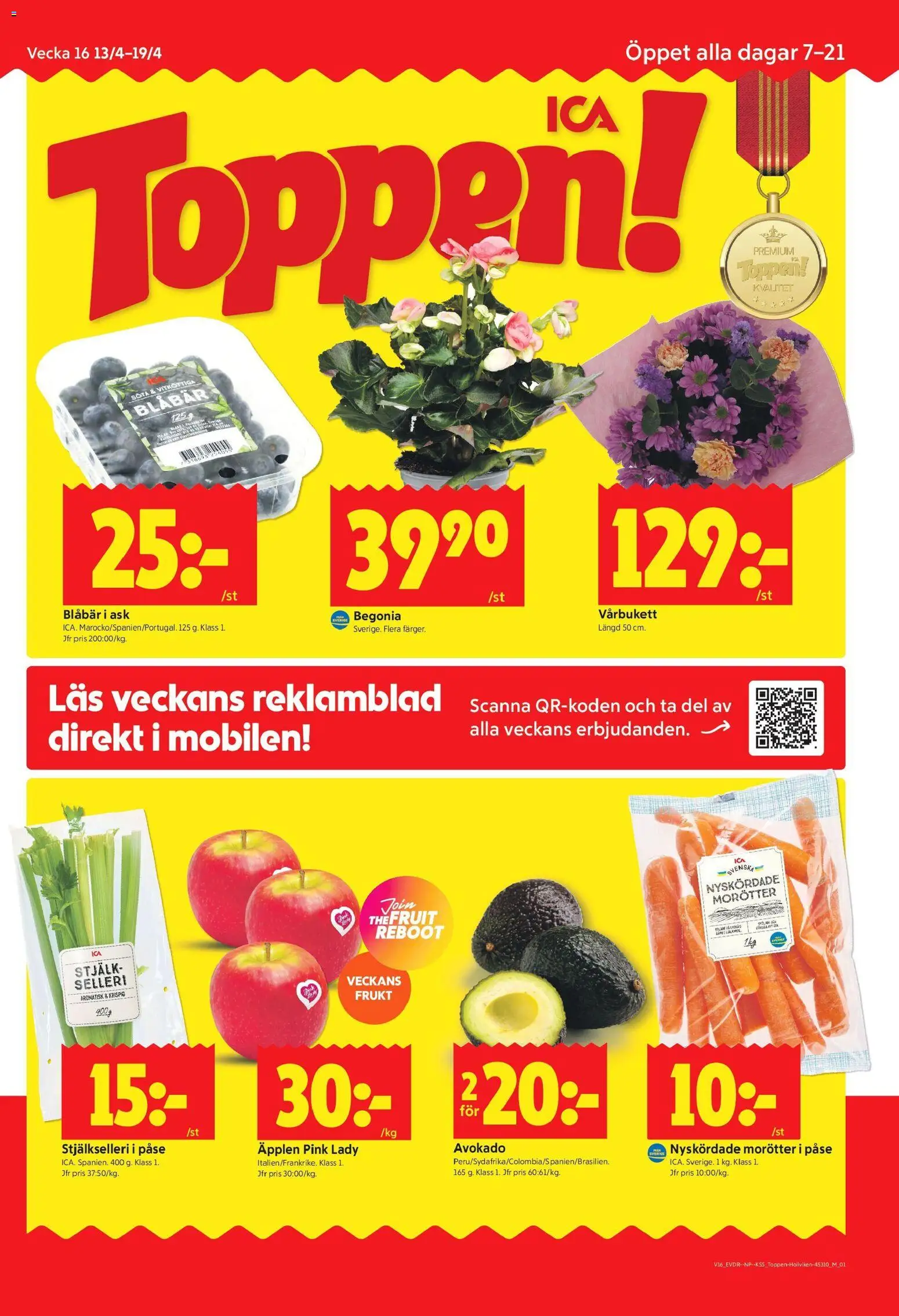 Förhandsgranska reklamblad Höllviken från butik ICA Kvantum gäller från 13/04/2026