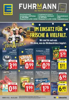 Vorschau von dem Prospekt des Geschäftes Edeka, gültig ab dem 01.12.2025