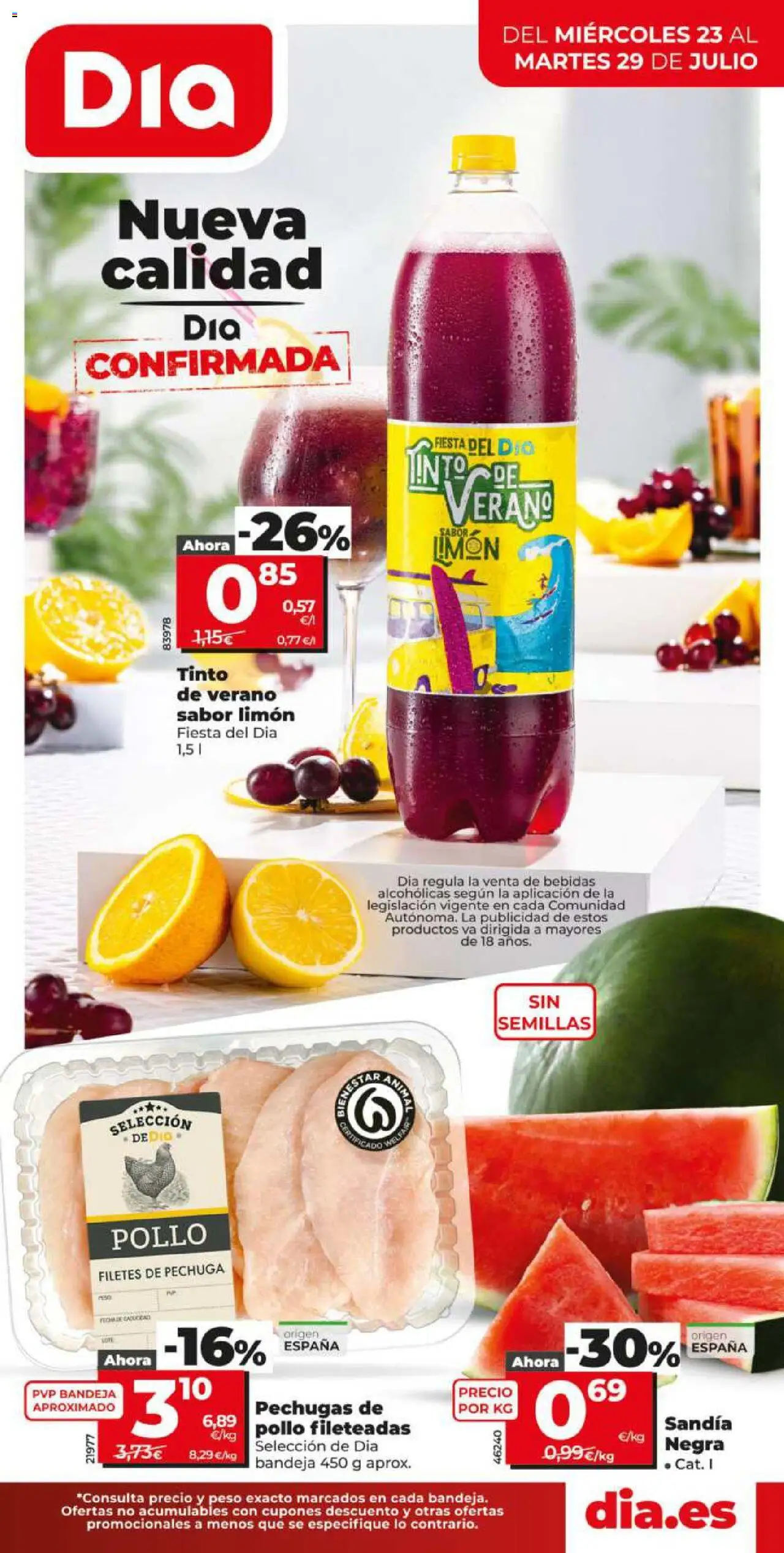 DIA Folleto Market del 23/07/2025 >> Supermercado ofertas, catálogo