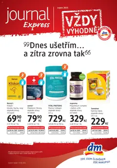 Náhled nabídky: dm drogerie Leták - Express platný od 01.08.2025