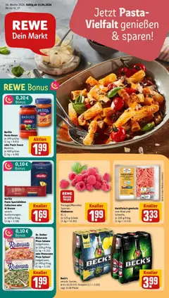 Vorschau von dem Prospekt des Geschäftes Rewe, gültig ab dem 12.04.2026