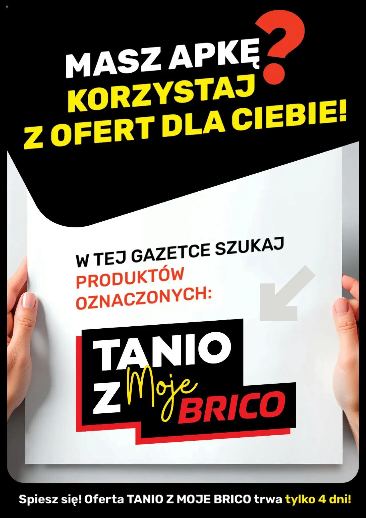 Brico Marché Tanio z Moje Brico od 30.07.2025 - Nowa Gazetka - Numer strony 1