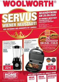 Vorschau der Angebote: Woolworth Servus Wiener Neustadt! gültig ab 19.09.2025