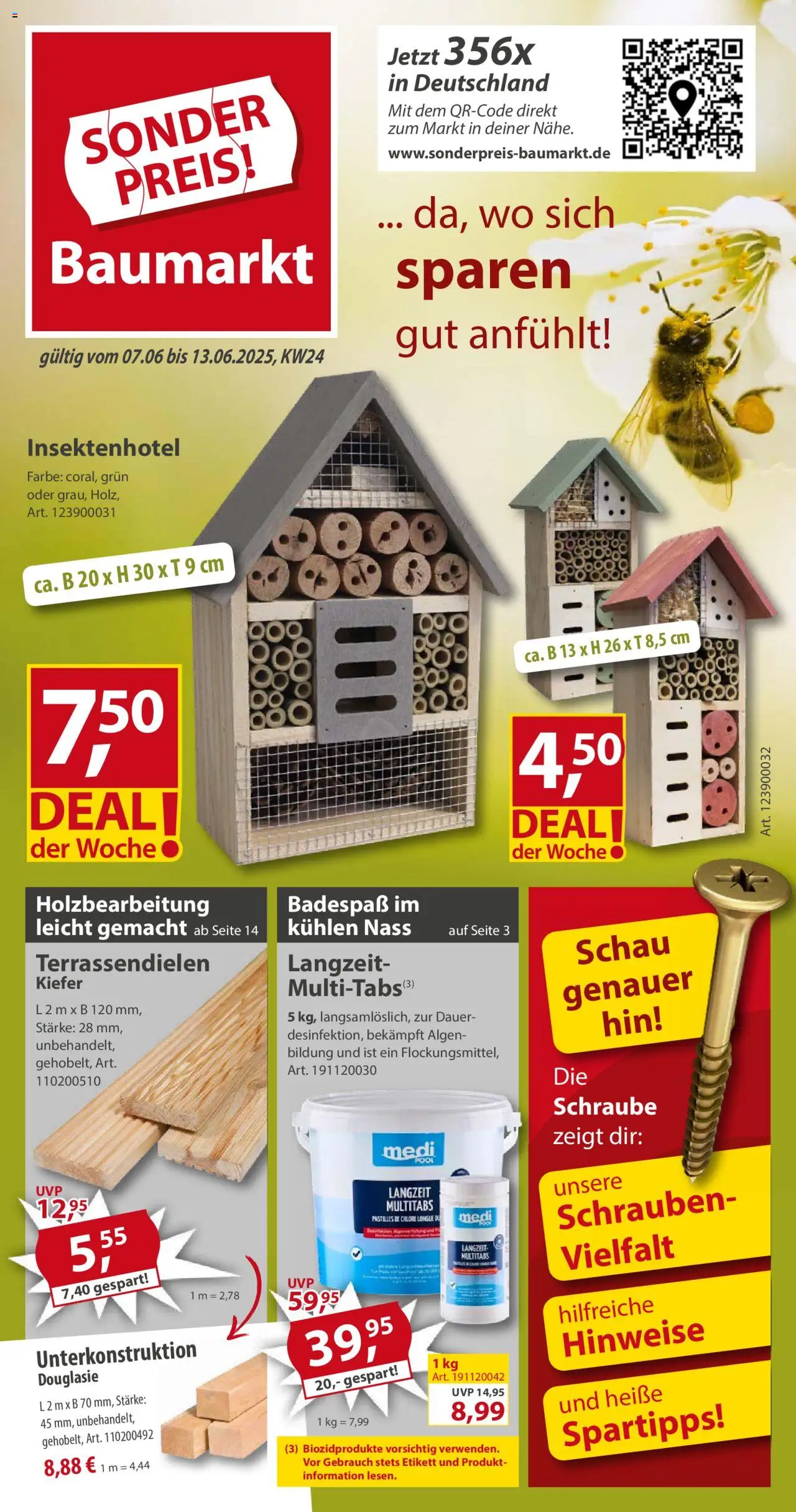 Sonderpreis Baumarkt Prospekt (vom 07.06.2025 - 13.06.2025)