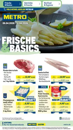 Vorschau von dem Prospekt des Geschäftes Metro, gültig ab dem 06.04.2026