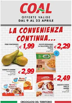 Anteprima dell'opuscolo Coal volantino La convenienza continua dal negozio Coal valido da 09/04/2026