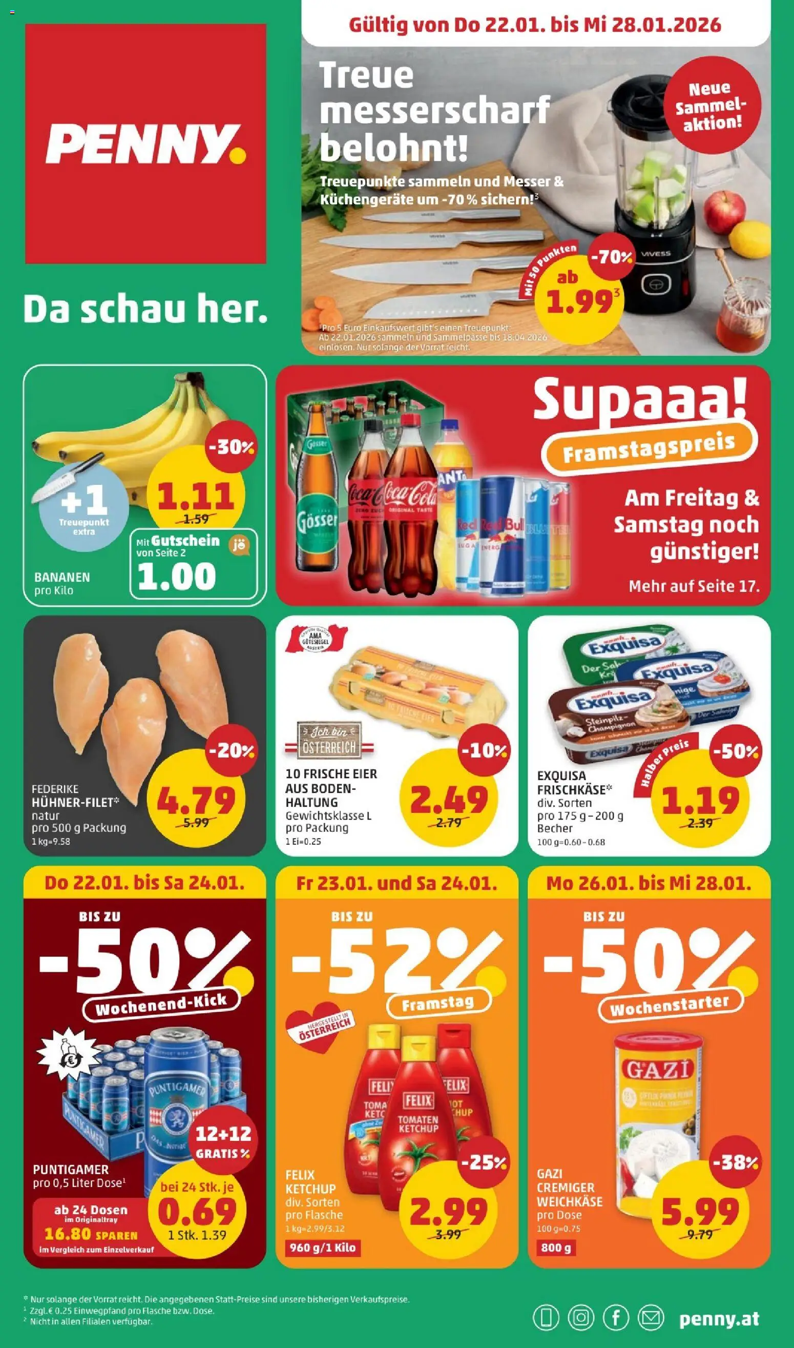 Vorschau der Angebote: Penny Markt Prospekt aktuell gültig ab 22.01.2026