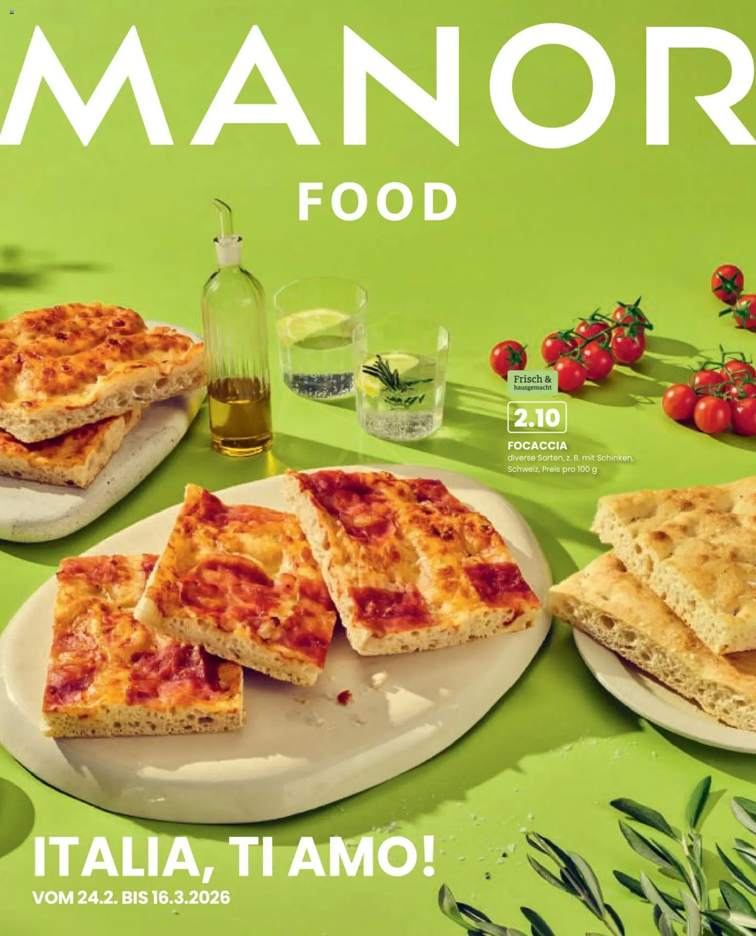 Vorschau des Merkblatts Aktionen vom Shop Manor gültig von 24.02.2026 bis 16.03.2026