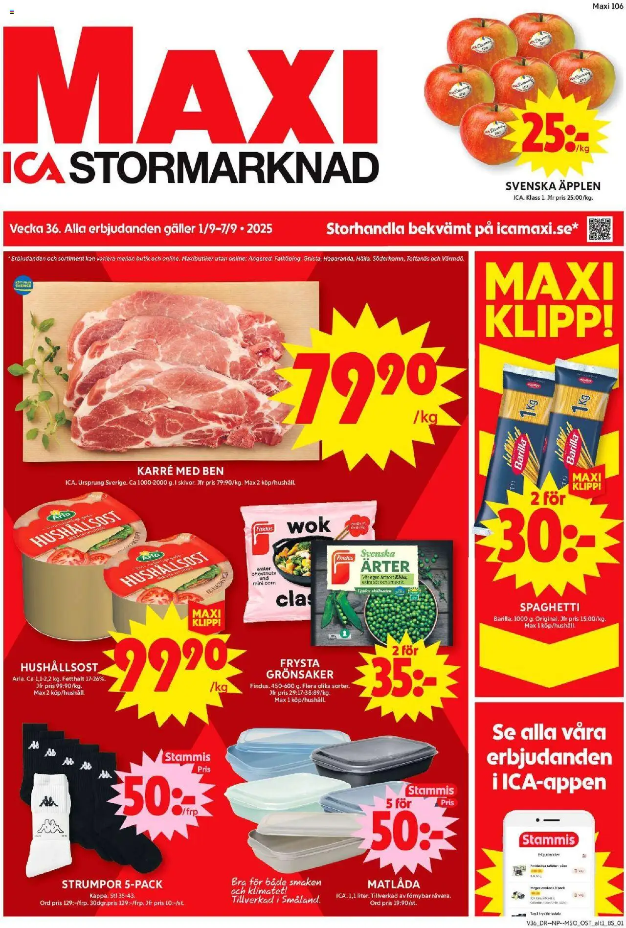 Bromma är giltig 01/09 2025 > Veckans Erbjudanden gäller från 01/09/2025 till 07/09/2025 sidnummer 1