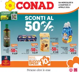 Anteprima dell'opuscolo Conad volantino dal negozio Conad valido da 08/04/2026