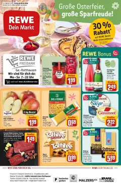 Vorschau von dem Prospekt des Geschäftes Rewe, gültig ab dem 30.03.2026