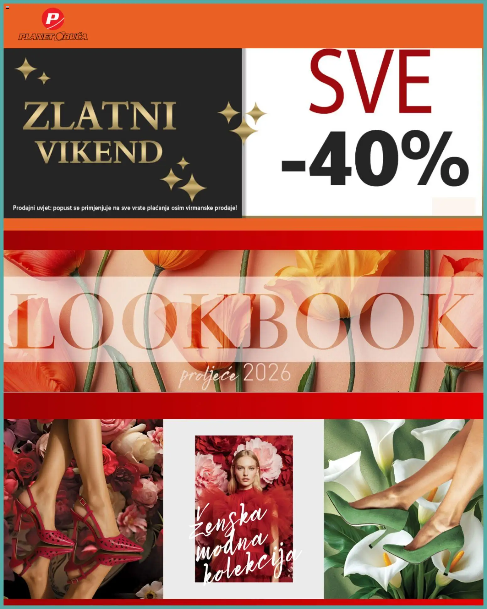 Pregled letka Planet obuća Katalog trgovine Planet obuća vrijedi od 16.04.2026